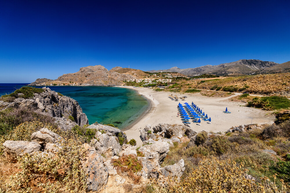 Ammoudi beach in Agios Nikolaos