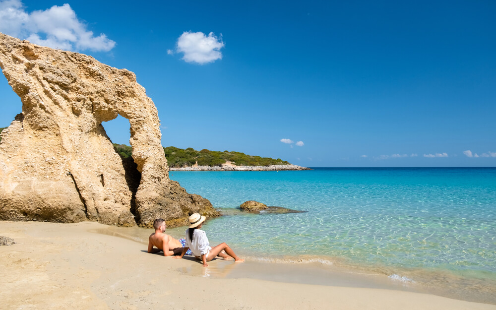 Voulisma beach in Agios Nikolaos