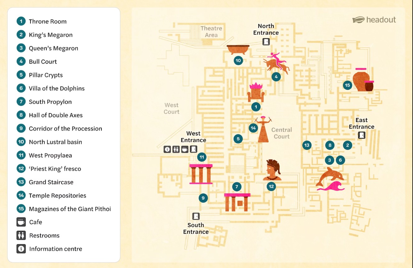 map of knossos
