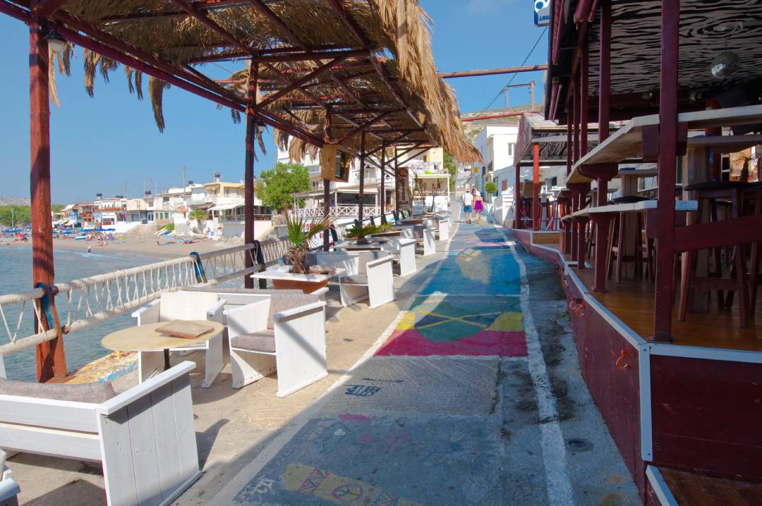 Wander the painted streets and street art